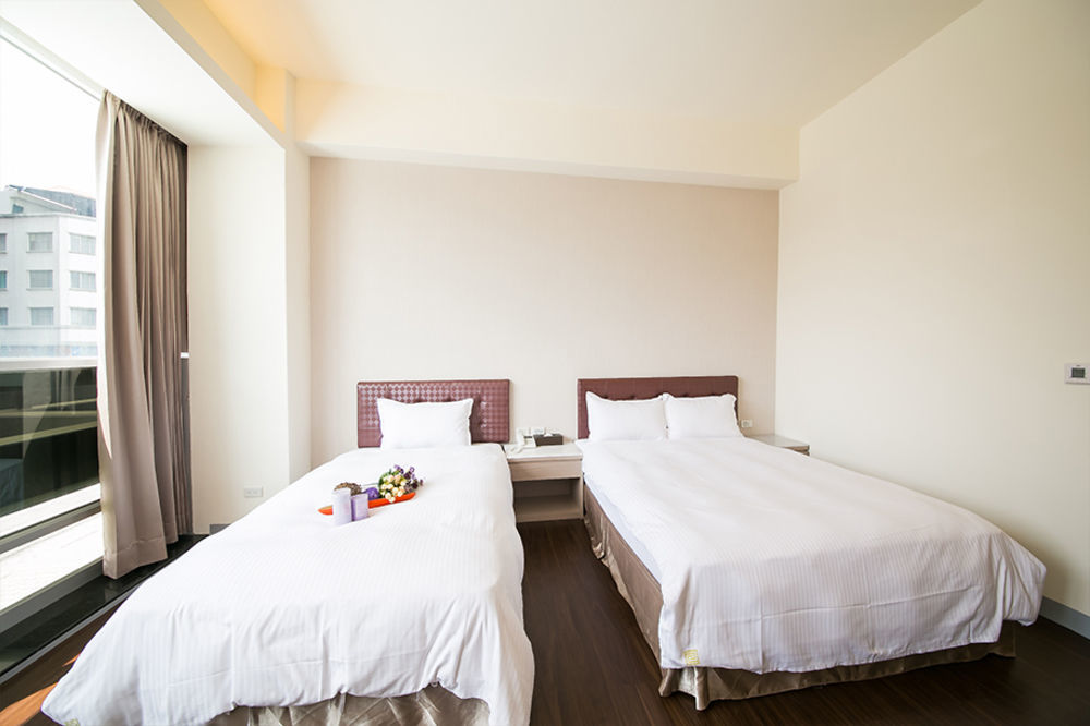 Sunseed International Villa Hotel Kota Chiayi Bagian luar foto
