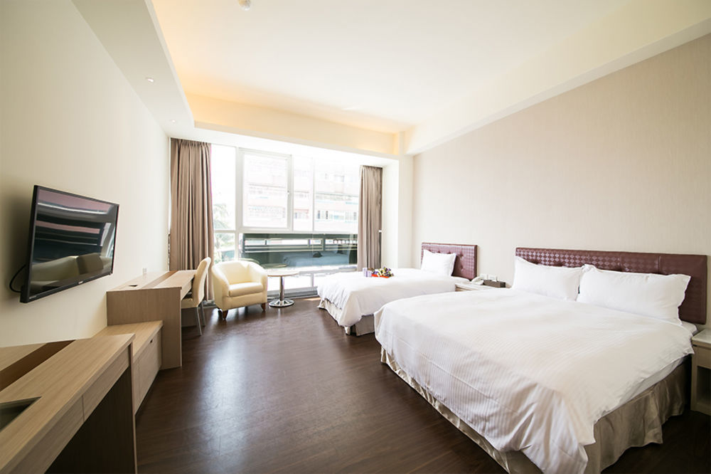 Sunseed International Villa Hotel Kota Chiayi Bagian luar foto
